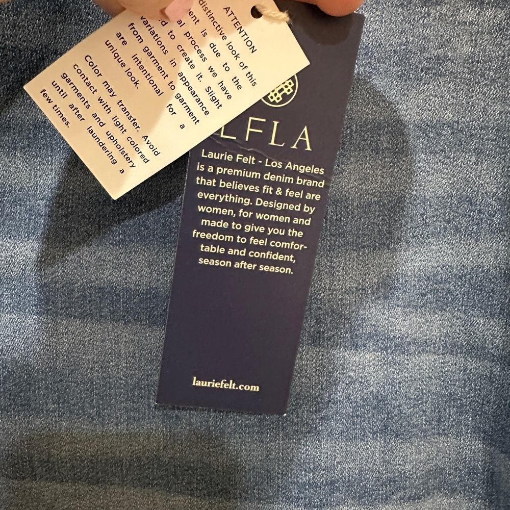 Laurie Felt Silky Denim Jeans - Picture 6 of 10
